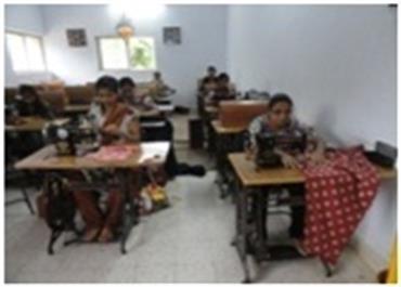 Garment Making - Stitching on Machine